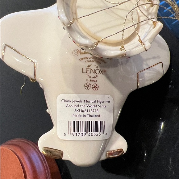 Lenox Santa Around the World Ornament - Picture 8 of 15